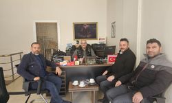 Keleş, Ünsal ve Gökçeli’den Tanık’a ziyaret