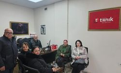 Koçaçınar ve yönetiminden Tanık’a ziyaret