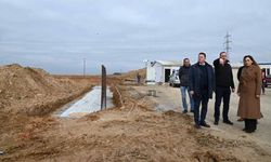 Başkan Yüceer, devam eden yatırımları inceledi