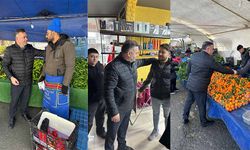 Zümbül’den Kapaklı’da esnaf ziyareti