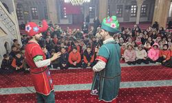 Çocuk cami buluşmasında çocuklar çok mutlu oldu