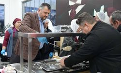 Beyazköy’de ilk iftar sofrası kuruldu