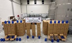 17 bin 815 ton etil alkol ele geçti