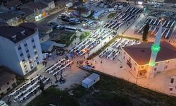 İftar sofrası İstasyon Mahallesi’nde kuruldu