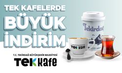 TEK Kafelerde büyük indirim