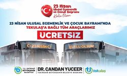 TEKİRDAĞ’DA 23 NİSAN’DA ULAŞIM ÜCRETSİZ