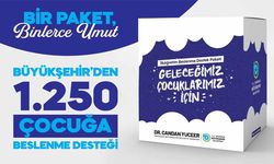 BÜYÜKŞEHİR’DEN BİN 250 ÇOCUĞA BESLENME DESTEĞİ