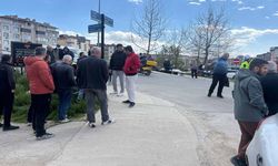 Kazada motosikletteki 2 kişi yaralandı