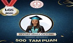 Zeynep Simay LGS Şampiyonu