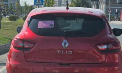 Çerkezköy trafiğinde tebessüm ettiren mesaj!