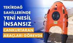 İnsansız cankurtaran araçları devreye alındı