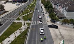 Dönel kavşaklarda denetimler arttı... Yol vermeyene ceza