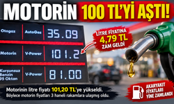 Motorin 100 TL’yi Aştı!