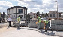 Başkan Çetin üstyapı ve altyapı çalışmalarını inceledi