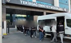Tekirdağ’da Organize Suç Yapılanmasına Operasyon: 8 Şüpheli Tutuklandı