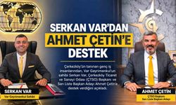 Serkan Var’dan Ahmet Çetin’e destek