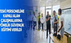 TESKİ personellerine eğitim verildi
