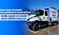 Mobil bakım ve onarım aracı hizmete başladı