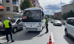 Toplu taşıma araçları denetlendi