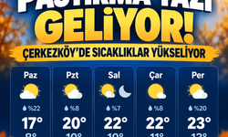 PASTIRMA YAZI ÇERKEZKÖY’E GELİYOR!