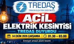 Acil Elektrik Kesintisi yapılacak