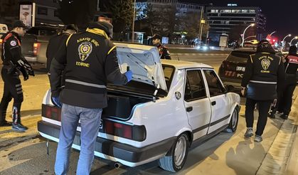 Polis ekipleri asayiş ve trafik denetimi yaptı