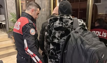 Pansiyon  denetimİNde 10 düzensiz göçmen yakalandı