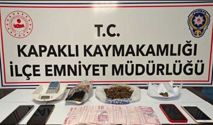 Çok miktarda narkotik madde ele geçirdi