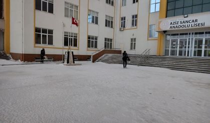 Kapaklı'da eğitime kar tatili