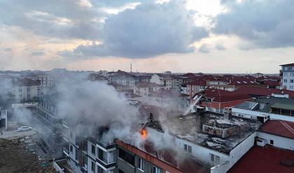 Kapaklı'da büyük yangın