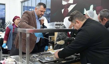 Beyazköy’de ilk iftar sofrası kuruldu