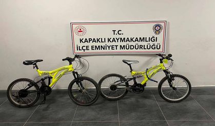 Çocukların bisikletini çalan çocuklar yakalandı