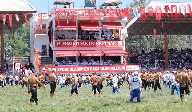 Kırkpınar Yağlı Güreşleri'nde 852 pehlivan güreşecek