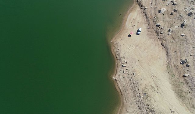 Kayalıköy Barajı'nın doluluk oranı yüzde 18'e düştü