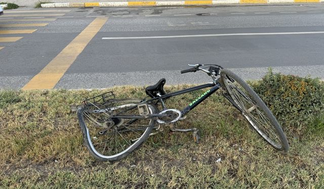 Bisiklet sürücüsü ağır yaralandı