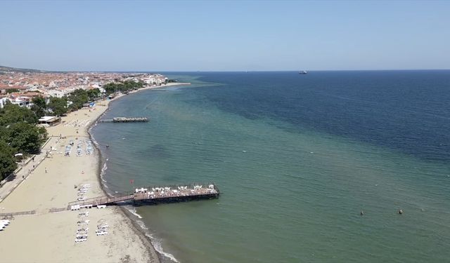 Şarköy’e yerli ve yabancı turistlerin ilgisi yoğun