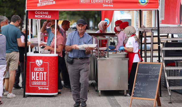 Gezici Kent Lokantası Çerkezköy’de