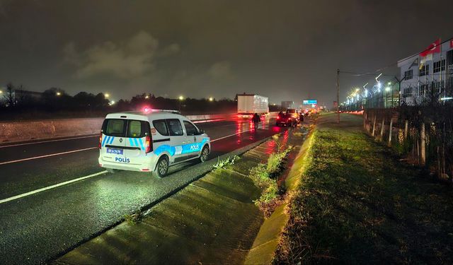 Çevre yolunda trafik kazası