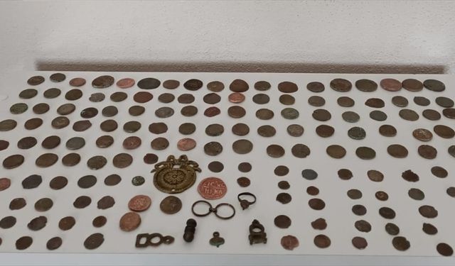 Tekirdağ'da tarihi eser ele geçirildi