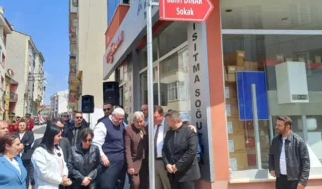 Bahri Dinar’ın adı artık sokağında yaşayacak