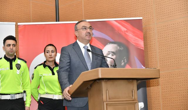 Vali Soytürk, trafik denetimlerin önemine vurgu yaptı