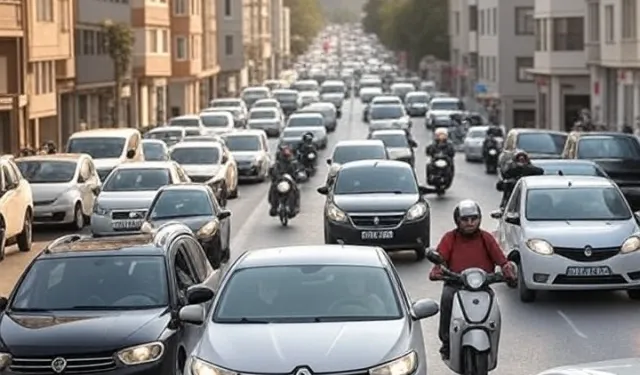 210 bin 295 taşıt daha trafiğe eklendi...