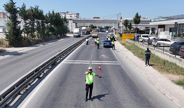 İkinci sıradan dönenler cezayı yedi
