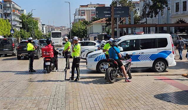 Çerkezköy’de motosiklet uygulaması