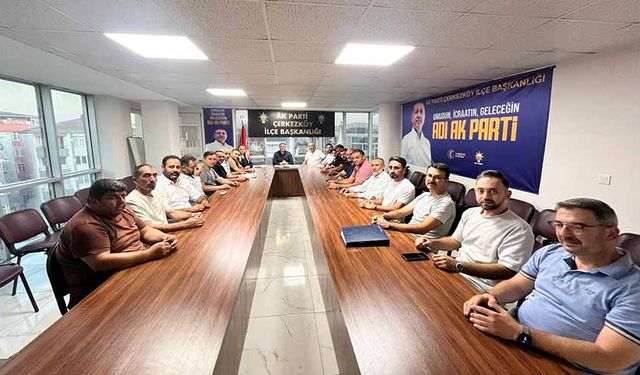AK Parti ilçe teşkilatında görev değişimi