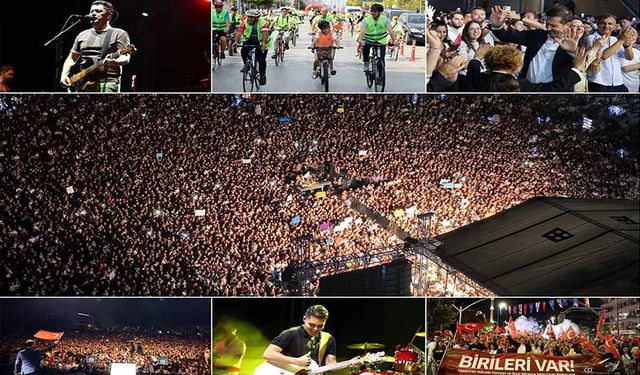 Çerkezköy’de festival coşkusu yaşandı