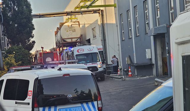 Kimyasal kazana 2 işçi düştü