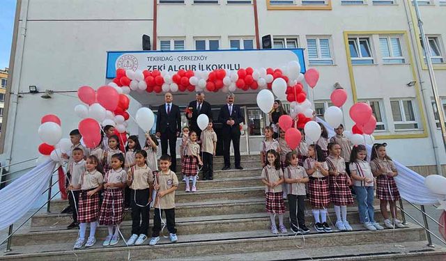 İlk ders zili çaldı