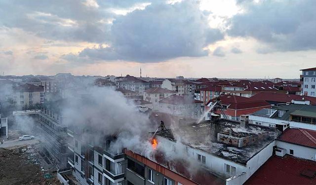 Kapaklı'da büyük yangın