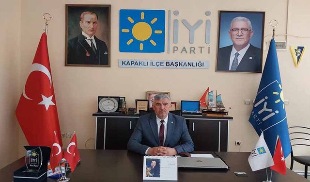 Yusuf Çetin, aday olmadığını açıkladı